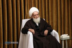 روضه شهادت حضرت جواد الائمه (ع) در بیت حضرت آیت الله نوری همدانی