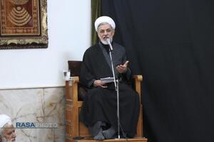 روضه شهادت حضرت جواد الائمه (ع) در بیت حضرت آیت الله نوری همدانی