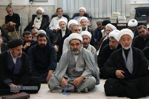 روضه شهادت حضرت جواد الائمه (ع) در بیت حضرت آیت الله نوری همدانی