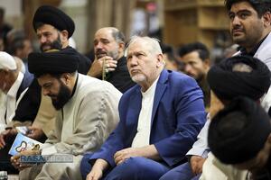 مراسم قرائت دعای عرفه در حرم کریمه اهل‌بیت (س)
