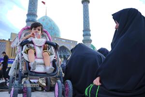 مراسم پر فیض دعای عرفه در مسجد مقدس جمکران