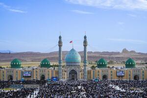 مراسم پر فیض دعای عرفه در مسجد مقدس جمکران