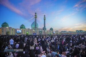 مراسم پر فیض دعای عرفه در مسجد مقدس جمکران
