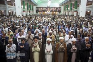 اقامه نماز عید سعید قربان در حرم حضرت معصومه (س)