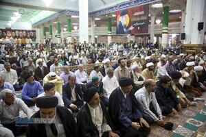 اقامه نماز عید سعید قربان در حرم حضرت معصومه (س)