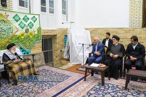 دیدار رئیس دفتر رئیس‌جمهور با مراجع تقلید