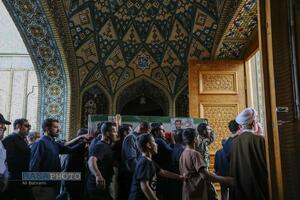 تشییع پیکر ۲ شهید جنگ تحمیلی سوم در قم