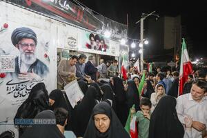جبهه خیابان در شب عید سعید غدیر
