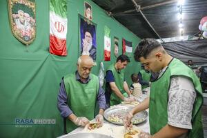 جبهه خیابان در شب عید سعید غدیر