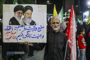 جبهه خیابان در شب عید سعید غدیر