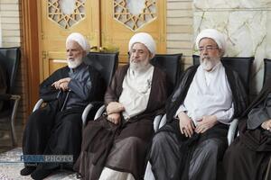 جشن باشکوه شب عید سعید غدیر در حرم مطهر بانوی کرامت
