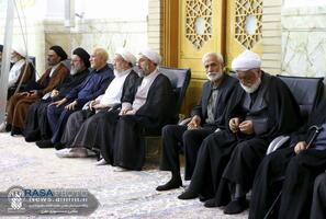جشن باشکوه شب عید سعید غدیر در حرم مطهر بانوی کرامت