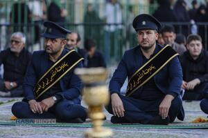آئین تعویض پرچم حرم کریمه اهل‌بیت (ع) در آغاز ماه محرم
