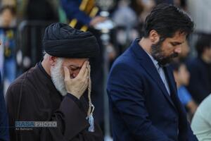 آئین تعویض پرچم حرم کریمه اهل‌بیت (ع) در آغاز ماه محرم