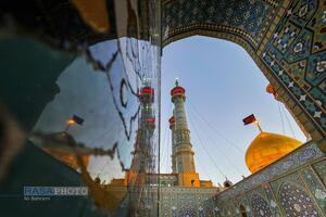 آئین تعویض پرچم حرم کریمه اهل‌بیت (ع) در آغاز ماه محرم