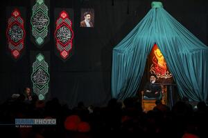 عزاداری شب سوم محرم در هیئت ثارالله قم
