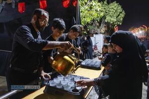 شکوه عزاداری سنتی شاه حسین گویان