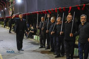 شکوه عزاداری سنتی شاه حسین گویان