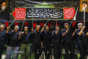 شکوه عزاداری سنتی شاه حسین گویان