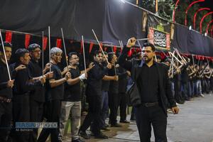 شکوه عزاداری سنتی شاه حسین گویان