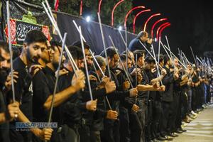 شکوه عزاداری سنتی شاه حسین گویان