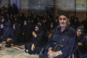 شکوه عزاداری سنتی شاه حسین گویان