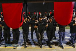 شکوه عزاداری سنتی شاه حسین گویان