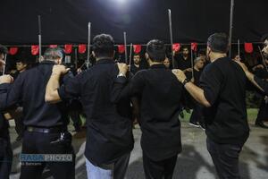 شکوه عزاداری سنتی شاه حسین گویان