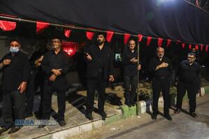 شکوه عزاداری سنتی شاه حسین گویان