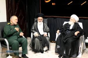مراسم عزاداری تاسوعای حسینی در بیت حضرت آیت الله نوری همدانی
