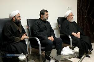 مراسم عزاداری تاسوعای حسینی در بیت حضرت آیت الله نوری همدانی
