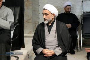 مراسم عزاداری تاسوعای حسینی در بیت حضرت آیت الله نوری همدانی