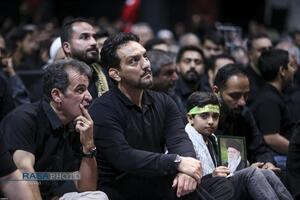 مراسم عزاداری شب عاشورای حسینی در جوار محل شهادت قائد شهید