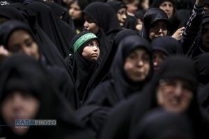 مراسم عزاداری شب عاشورای حسینی در جوار محل شهادت قائد شهید