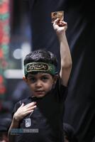 آخرین شب مراسم عزاداری حضرت اباعبدالله الحسین (ع) در جوار محل شهادت امام شهید