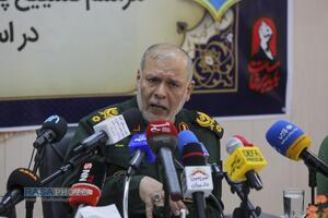 نشست خبری رئیس ستاد برگزاری مراسم تشییع امام شهید در استان قم