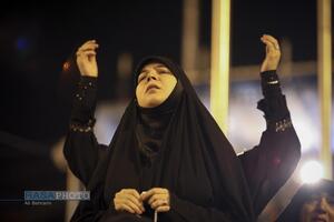 حال و هوای مصلی تهران ساعتی پیش از ورود پیکر مطهر رهبر شهید انقلاب