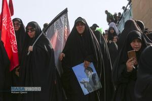 مراسم وداع بار رهبر شهید انقلاب