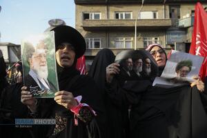 تشییع تاریخی رهبر شهید انقلاب در تهران