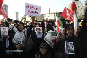 تشییع تاریخی رهبر شهید انقلاب در تهران