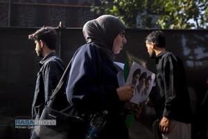 تشییع تاریخی رهبر شهید انقلاب در تهران -۲
