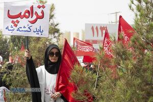 گوشه‌ای از لحظات ماندگار تشییع تاریخی رهبر شهید انقلاب در قم