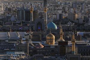 تصاویر هوایی تشییع قائد شهید امت در مشهد مقدس