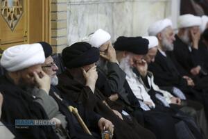 بزرگداشت رهبر شهید انقلاب در حرم کریمه اهل‌بیت (س)