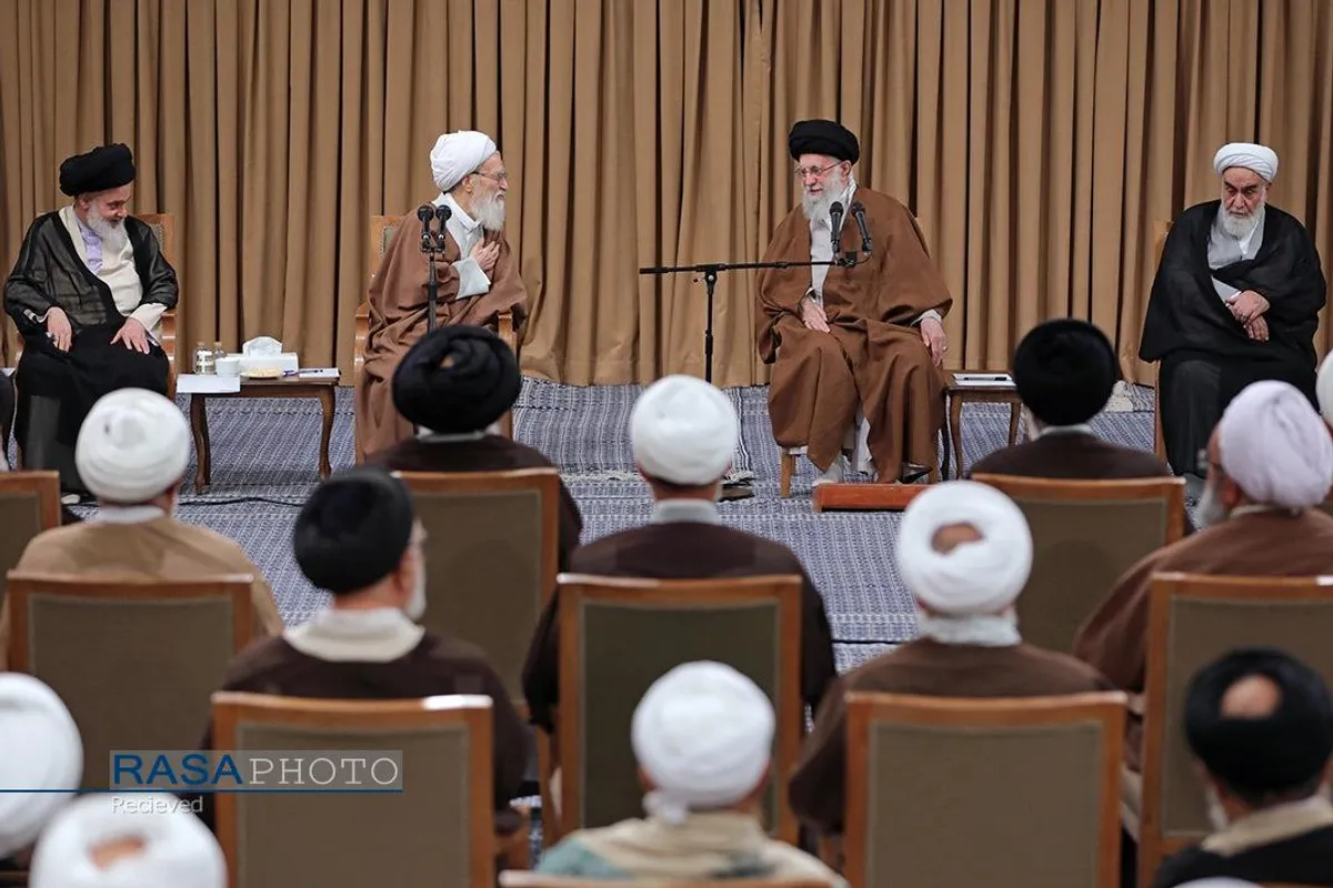 دیدار اعضای مجلس خبرگان رهبری با رهبر معظم انقلاب