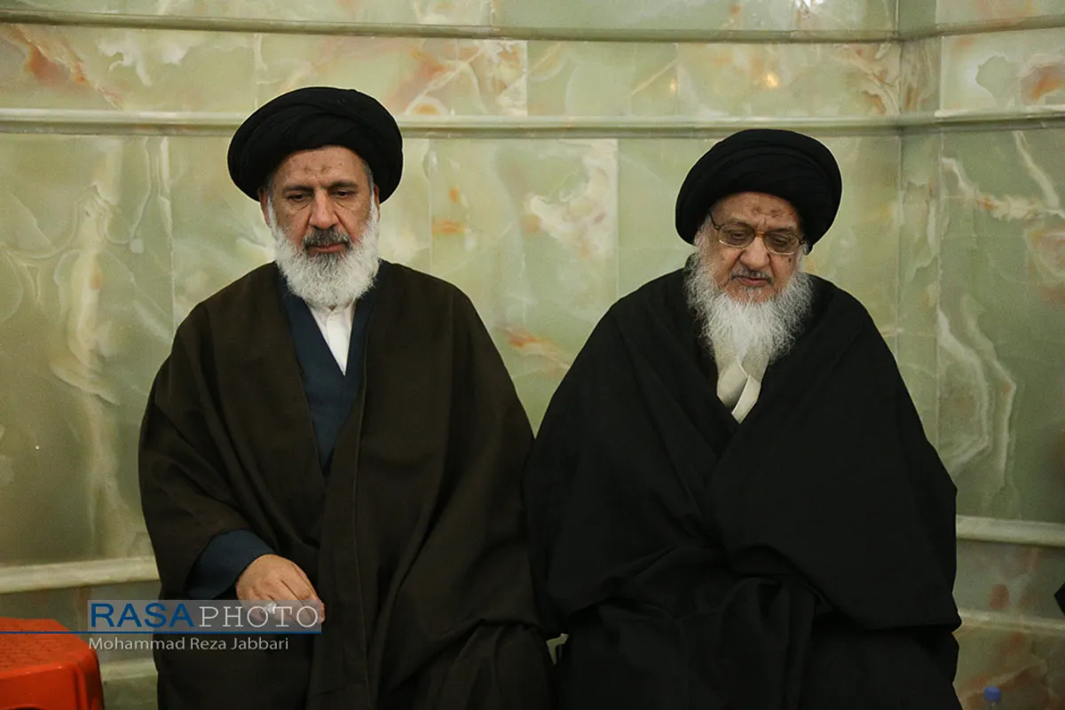 مراسم ترحیم حضرت آیت الله صافی گلپایگانی با حضور مراجع، علما و شخصیت&zwnj;های حوزوی