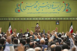 مراسم جشن میلاد حضرت صدیقه طاهره فاطمه زهرا (سلام&zwnj;الله&zwnj;علیها) با حضور رهبر انقلاب