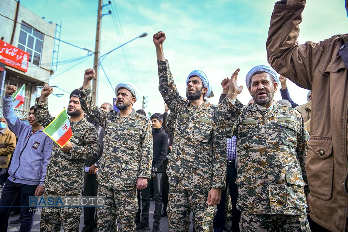 تشییع شهید مدافع امنیت حجت&zwnj;الاسلام &laquo;محمد مؤیدی&raquo; در شیراز&lrm;&lrm;