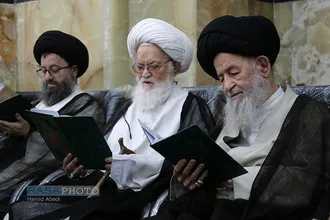 مراسم ختم آیت الله محقق کابلی از سوی رهبر انقلاب