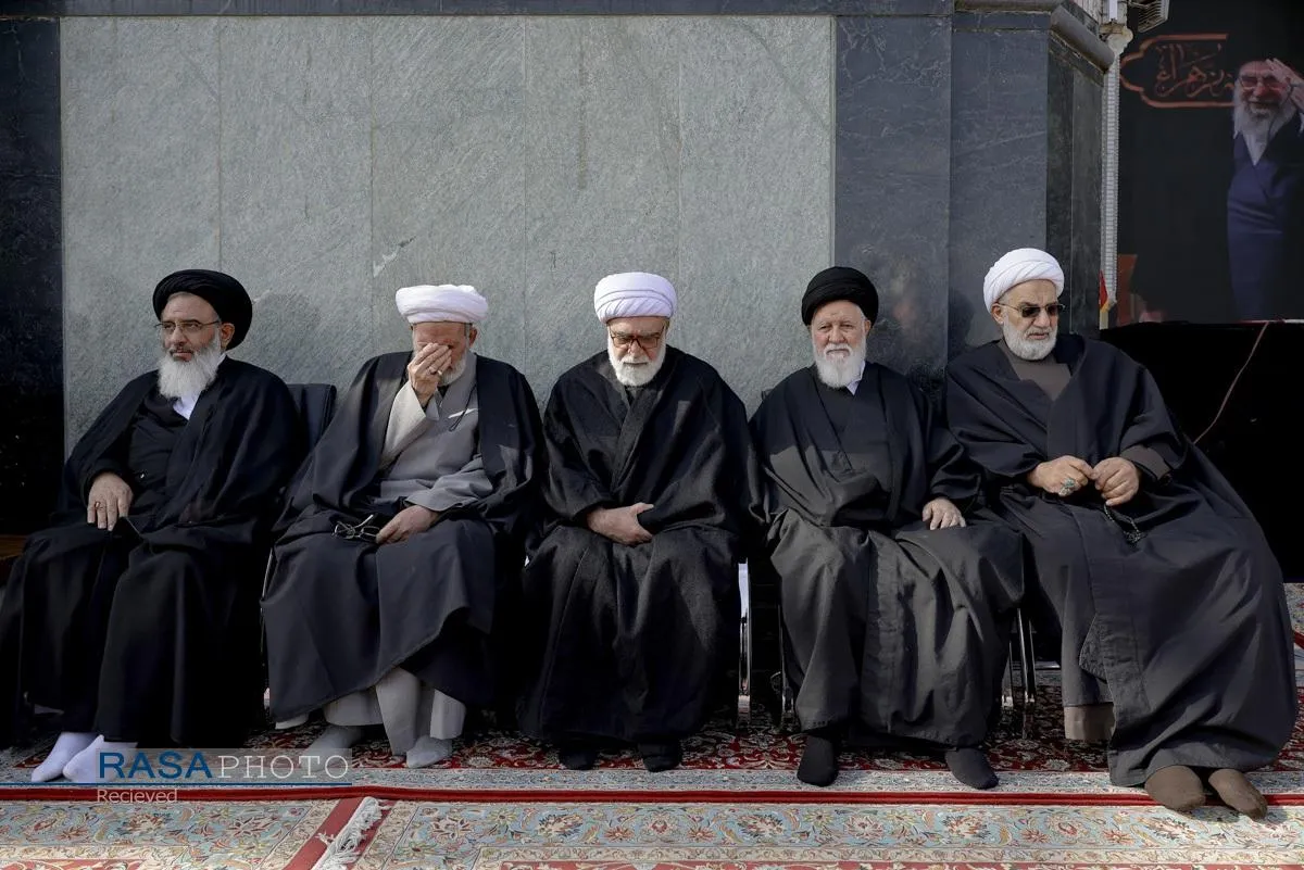 مجلس عزای شهادت رهبر معظم انقلاب (ره) در حرم مطهر رضوی